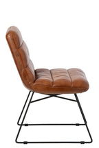 J-LINE EETKAMERSTOEL LEER CAMEL