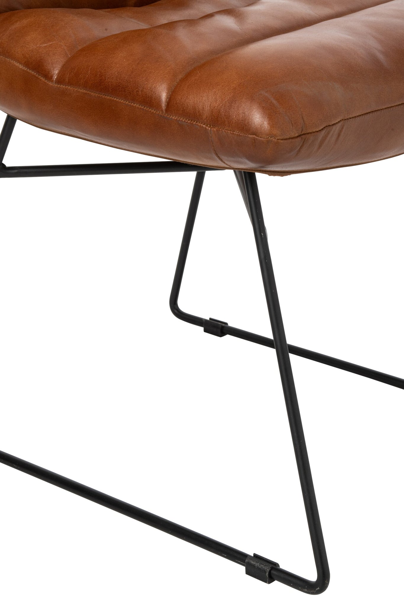 J-LINE EETKAMERSTOEL LEER CAMEL