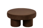 J-LINE POUFFE MULTIPLEX POTEN TAUPE/BEIGE GROOT 71X71X34CM - Tuincentrum Lopik