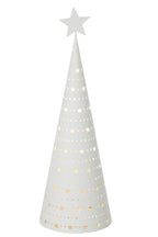 J-Line LED kerstboom ijzer wit large 38 cm