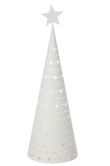 J-Line LED kerstboom ijzer wit large 38 cm