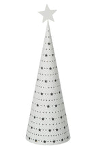 J-Line LED kerstboom ijzer wit large 38 cm