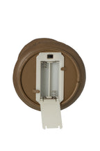 J-Line LED lichtobject kerstboom ijzer bruin klein 20,5 cm