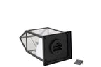 J-LINE LED KERSTDORP GLAS/KUNSTSTOF MULTICOLOR KLEIN 33 CM