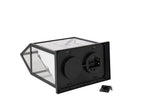 J-LINE KERSTDORP MET LED GLAS/KUNSTSTOF MULTICOLOR MEDIUM 33 CM
