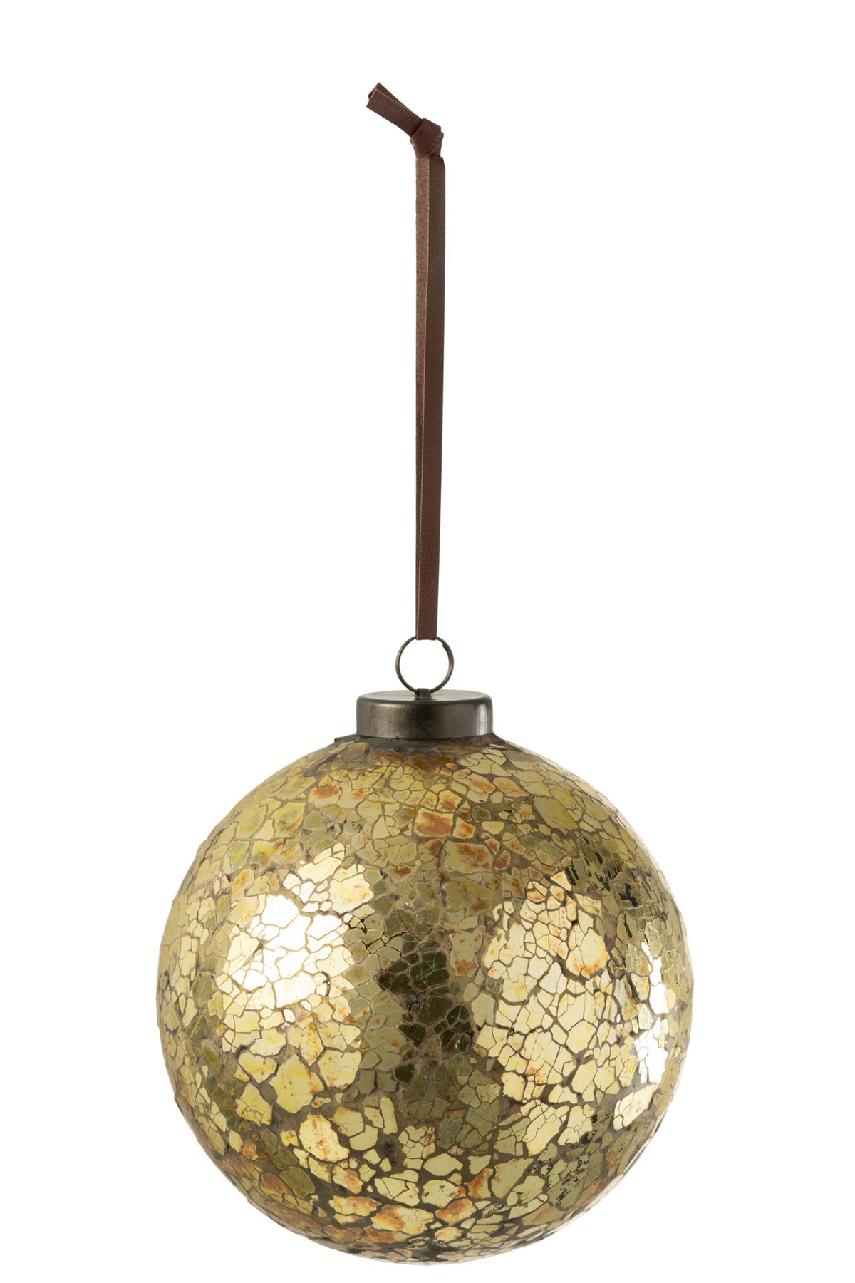 J-Line kerstbal glas goud large 16 cm