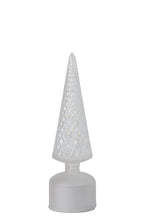 J-Line decoratieve boom glas transparant klein 31,2 cm