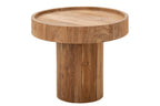 J-LINE SALONTAFEL ROND TEAKHOUT NATUREL