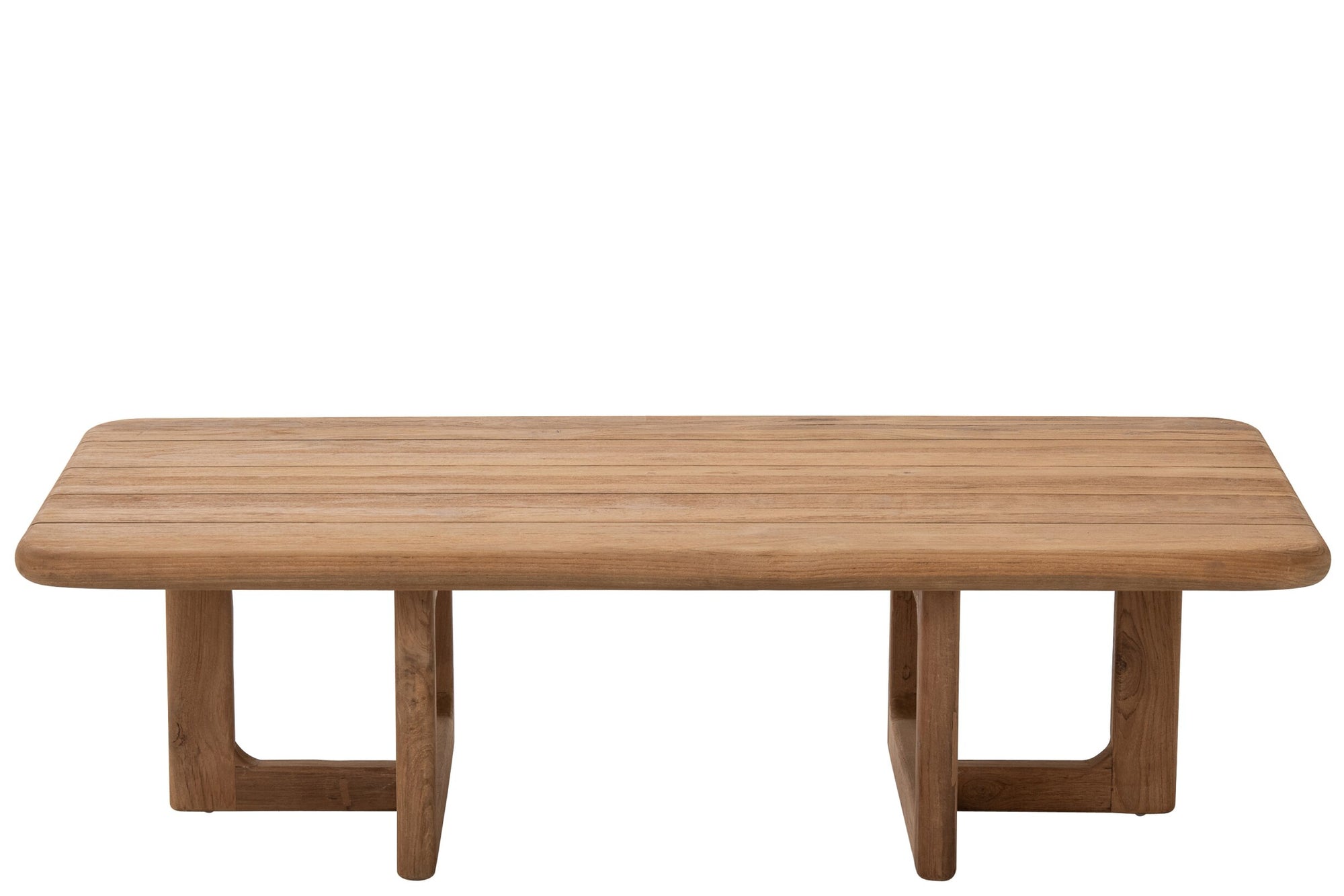 J-LINE SALONTAFEL CAKRA RECHTHOEK TEAKHOUT NATUREL