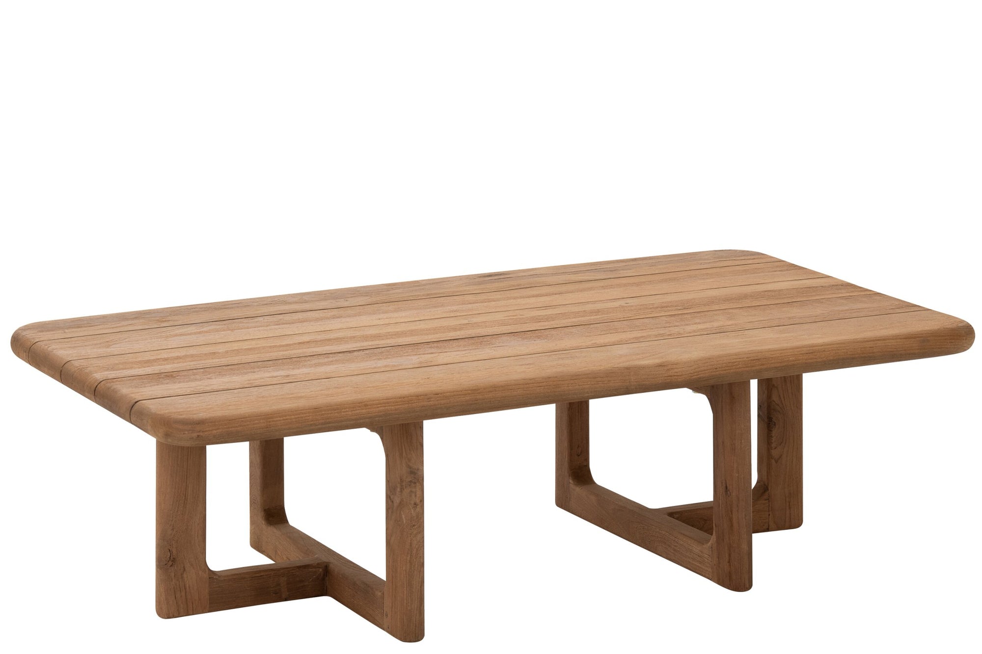 J-LINE SALONTAFEL CAKRA RECHTHOEK TEAKHOUT NATUREL