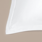 COCO & CICI TENCEL SATEEN KUSSENSLOOP WIT - 1 KUSSENSLOOP 80X80