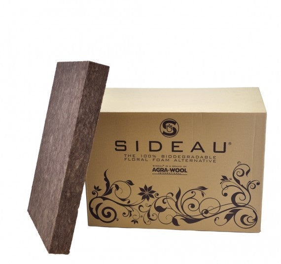 SIDEAU 100% NATURAL FLORAL FOAM STEEKPLAAT DOOS 5 STUKS 59.5X40X6CM