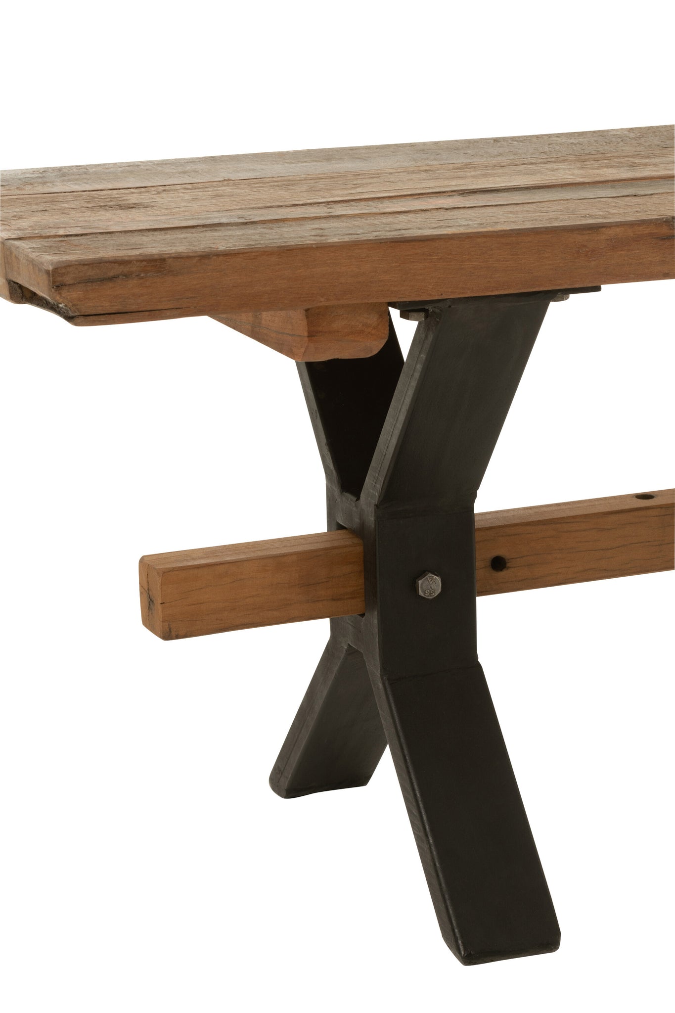 J-LINE BANK VINTAGE HOUT BRUIN 180 CM - Tuincentrum Lopik