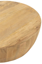 J-LINE SALONTAFEL CAMILLE MANGOHOUT NATUREL