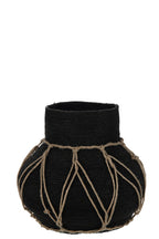 Pot Marie Seagrass Noir - Tuincentrum Lopik