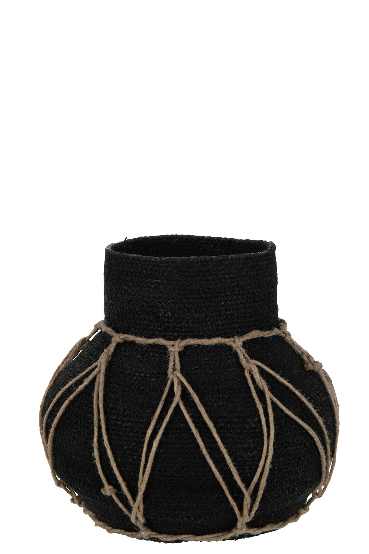 Pot Marie Seagrass Noir - Tuincentrum Lopik