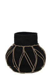 Pot Marie Seagrass Noir - Tuincentrum Lopik