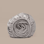 COCO & CICI TENCEL SATEEN HOESLAKEN TAUPE 200X200X35CM