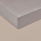 COCO & CICI TENCEL SATEEN HOESLAKEN TAUPE 200X210X35CM