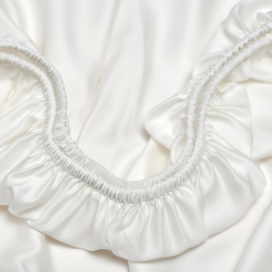 COCO & CICI TENCEL SATEEN HOESLAKEN OFF WHITE 210 X 210 X 30 CM