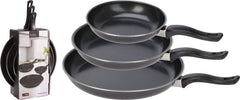 Excellent Houseware Koekenpannenset 3-Delig - Budgetline