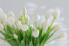 Bouquet Tulips 7Pieces Pu White Small - Tuincentrum Lopik