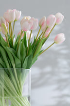 J-LINE BOUQUET TULIPS 7PIECES PU SOFT PINK SMALL - Tuincentrum Lopik