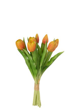 J-LINE BOUQUET TULIPS 7PIECES PU ORANGE SMALL - Tuincentrum Lopik