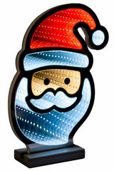 Kerstman LED Infinity Effect 30 cm