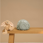 COCO & CICI KIDS TENCEL SATEEN HOESLAKEN GRIJSGROEN 60 X 120 X 15 CM