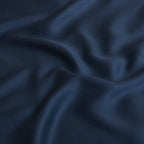 Coco & Cici - Tencel Sateen Hoeslaken 60 x 120 cm - 1 Persoons Beddengoed - Kinderbeddengoed - Lyocell - Hypoallergeen & Extra Zacht - Donker Blauw - Tuincentrum Lopik