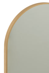 J-LINE OVALE SPIEGEL GRALE GLAS/METAAL GOUD - Tuincentrum Lopik