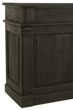 J-LINE BAR 2 LADES MANGOHOUT ZWART L180XB55XH106CM - Tuincentrum Lopik