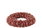 J-LINE KERSTKRANS ROUND BERRIES POLYFOAM/PAPIER ROOD KLEIN 35 CM