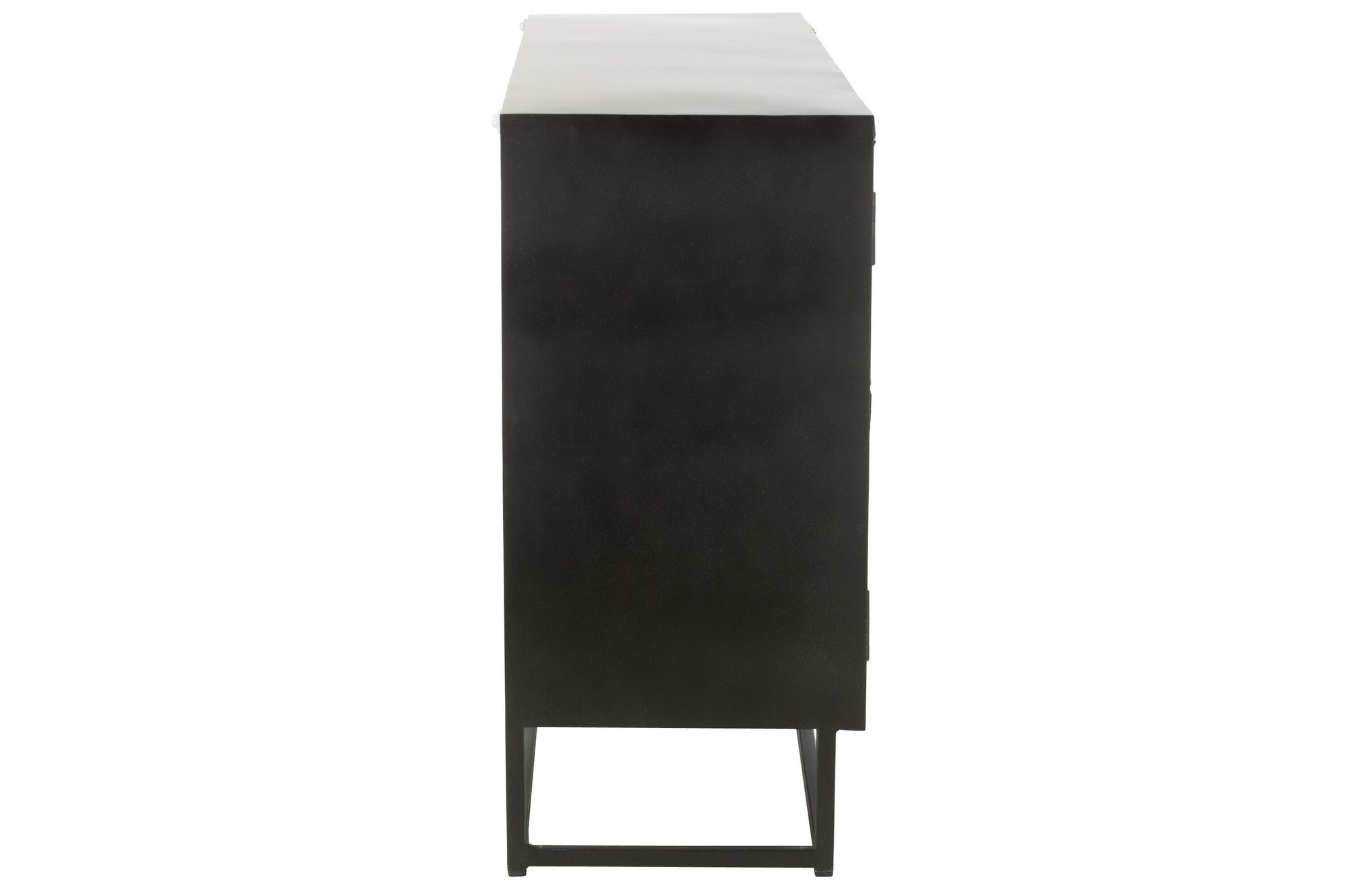 J-LINE DRESSOIR SHANIL HOUT/IJZER ZWART - Tuincentrum Lopik