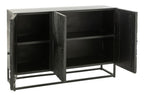 J-LINE DRESSOIR SHANIL HOUT/IJZER ZWART - Tuincentrum Lopik