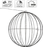 Ceruzo Lichtbol 320 Led - Metaal - 50 Cm - Kerstverlichting - Met Timer - Extra Warm Wit