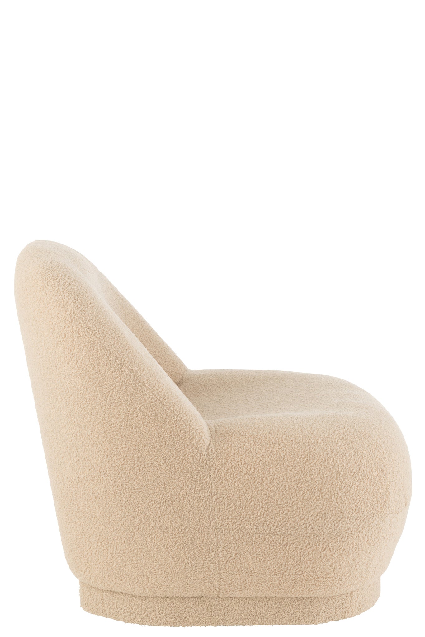 J-LINE KRUK TEDDYFLUWEEL WIT WARM BEIGE - Tuincentrum Lopik