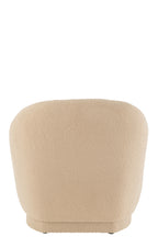 J-LINE KRUK TEDDYFLUWEEL WIT WARM BEIGE - Tuincentrum Lopik