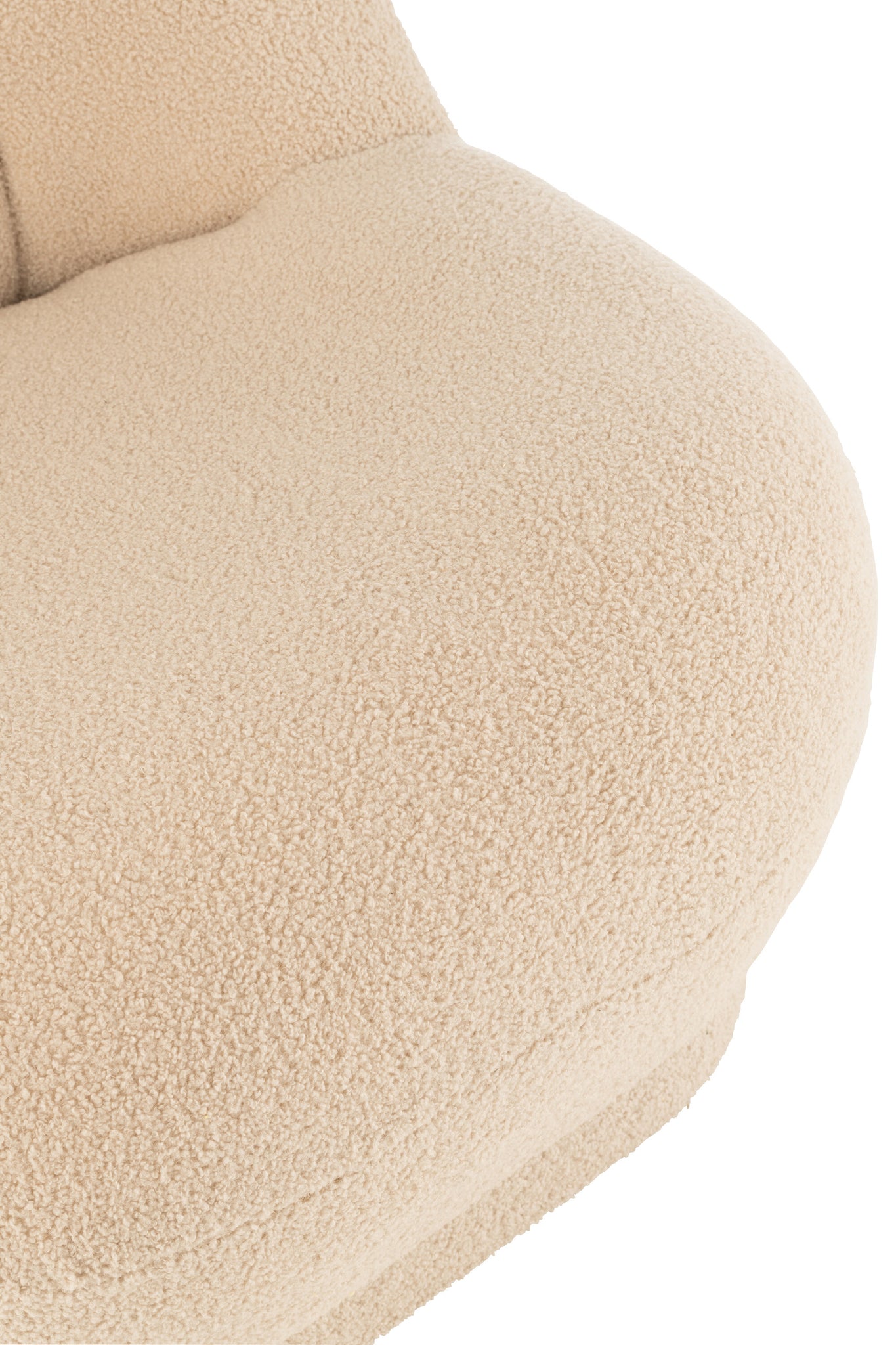 J-LINE KRUK TEDDYFLUWEEL WIT WARM BEIGE - Tuincentrum Lopik