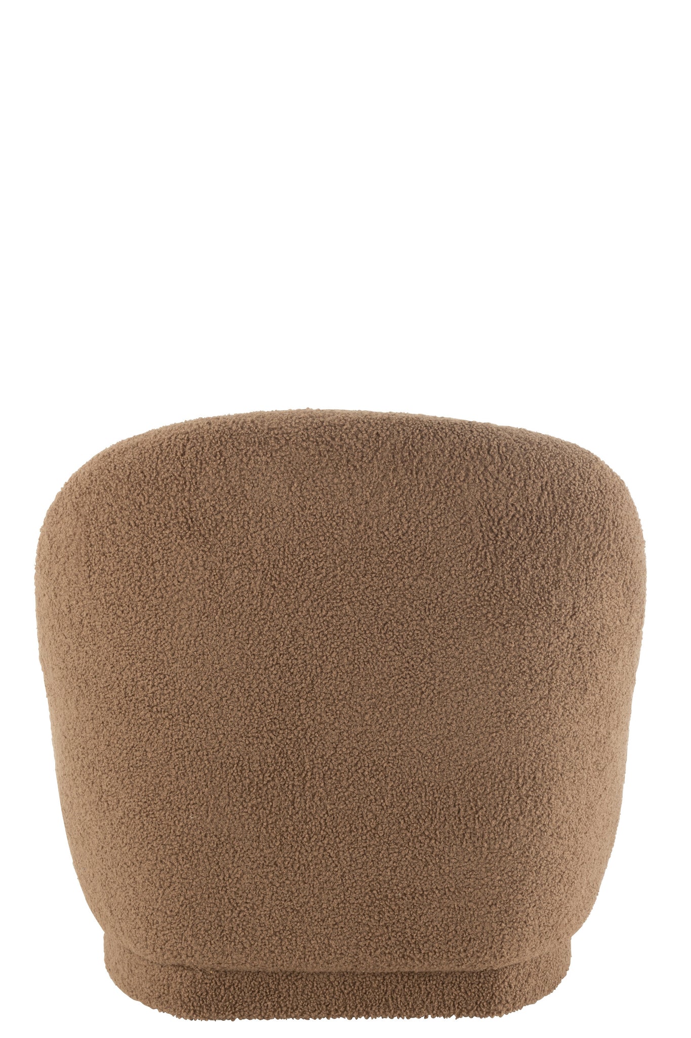 Kruk Teddyfluweel Wit Bruin - Tuincentrum Lopik