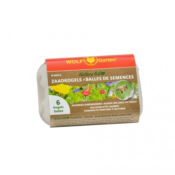  N-KSO 6 NATURA BIO ZAADKOGELS 6 STUKS