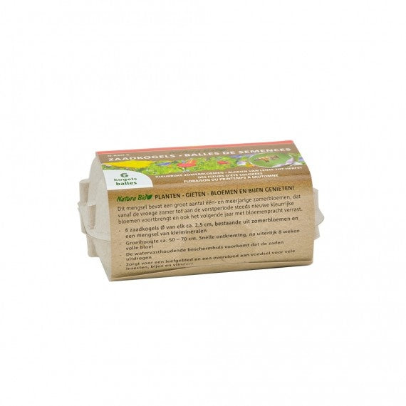  N-KSO 6 NATURA BIO ZAADKOGELS 6 STUKS