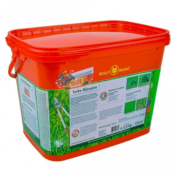  LR-A 120 TURBO GRASZAAD GELUKSEMMER 2,4KG = 120M² GAZON HERSTEL