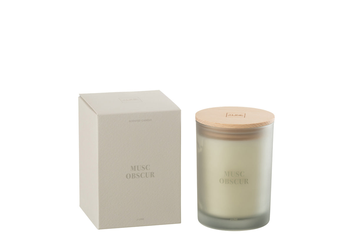 Scented Candle Accords Essentiels Musc Obscur-38H - Tuincentrum Lopik
