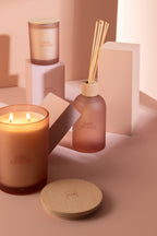Scented Candle Accords Essentiels Rose Rêveuse-38H - Tuincentrum Lopik