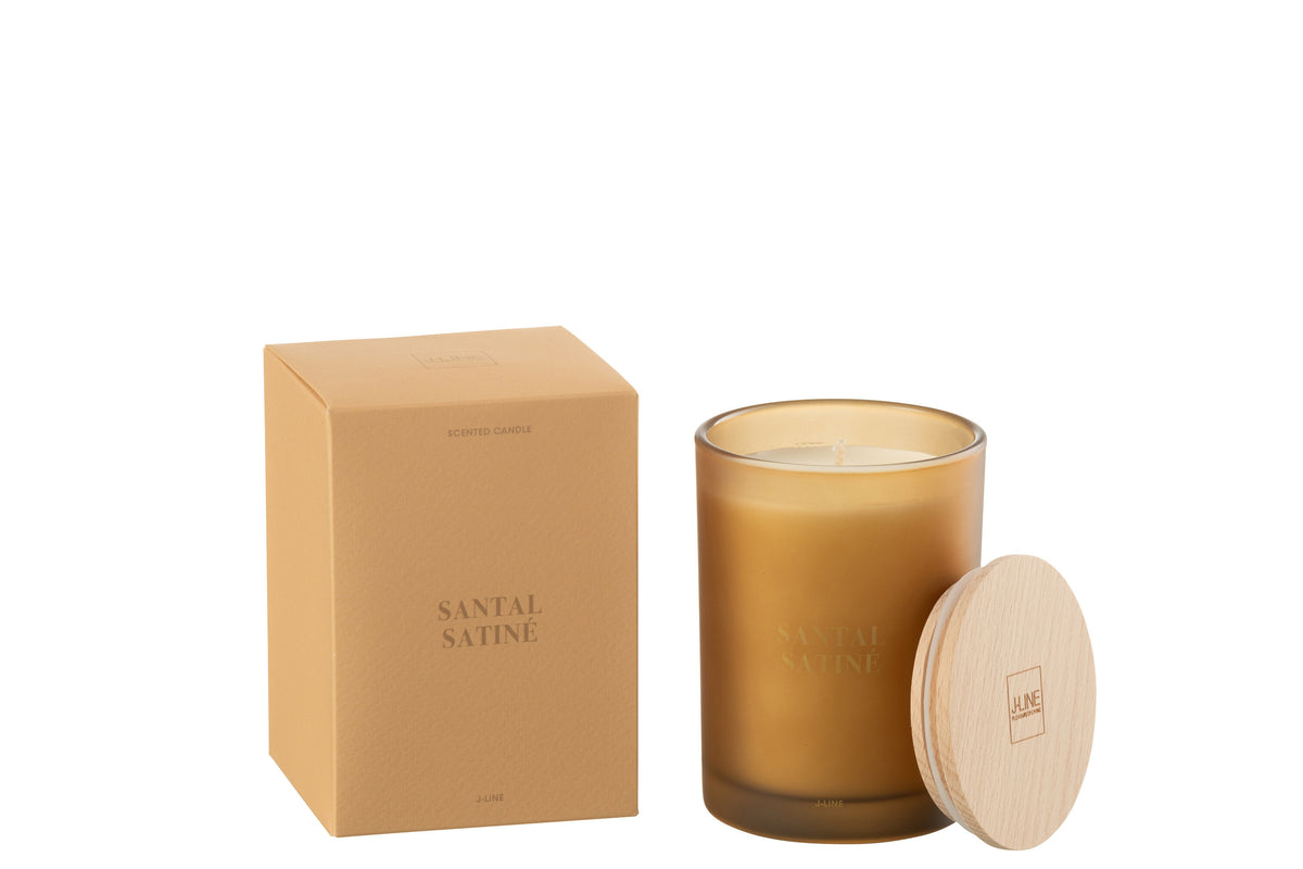 Scented Candle Accords Essentiels Santal Satiné-38H - Tuincentrum Lopik