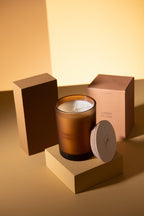 Scented Candle Accords Essentiels Ambre Intime-38H - Tuincentrum Lopik