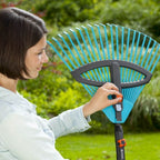  COMBISYSTEEM SET STEEL 130 CM + VERSTELBARE BLADHARK 52 CM