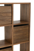 J-LINE KAST MET LADES GERECYCLED TEAK NATUREL - Tuincentrum Lopik